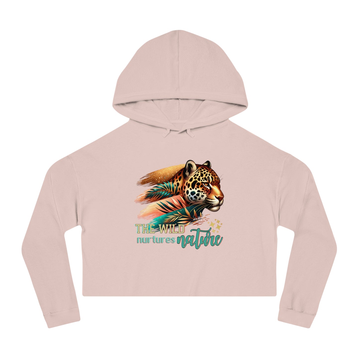 Wild Nurtures Nature Cropped Hoodie