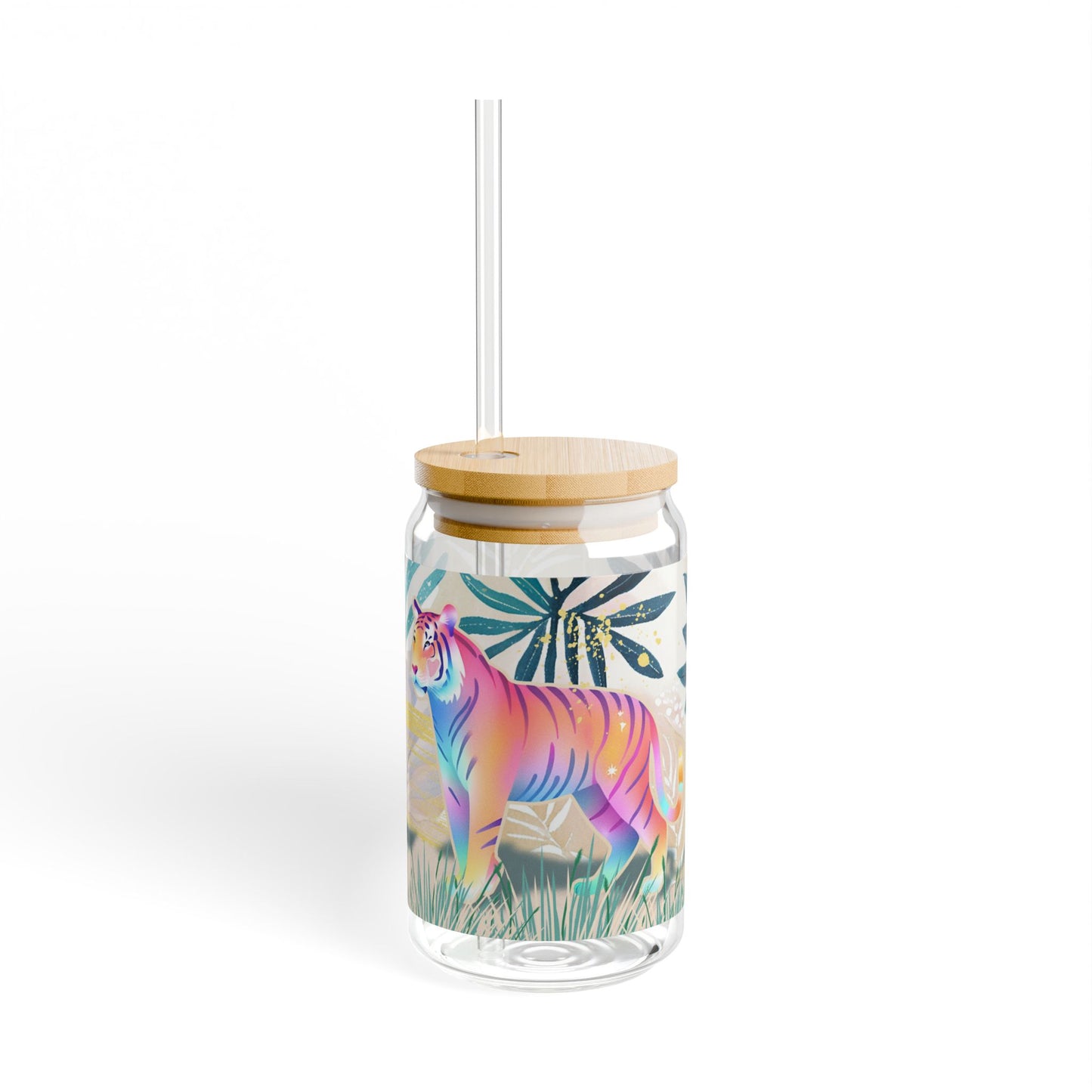 Tiger Talks Sipper Glass, 16oz
