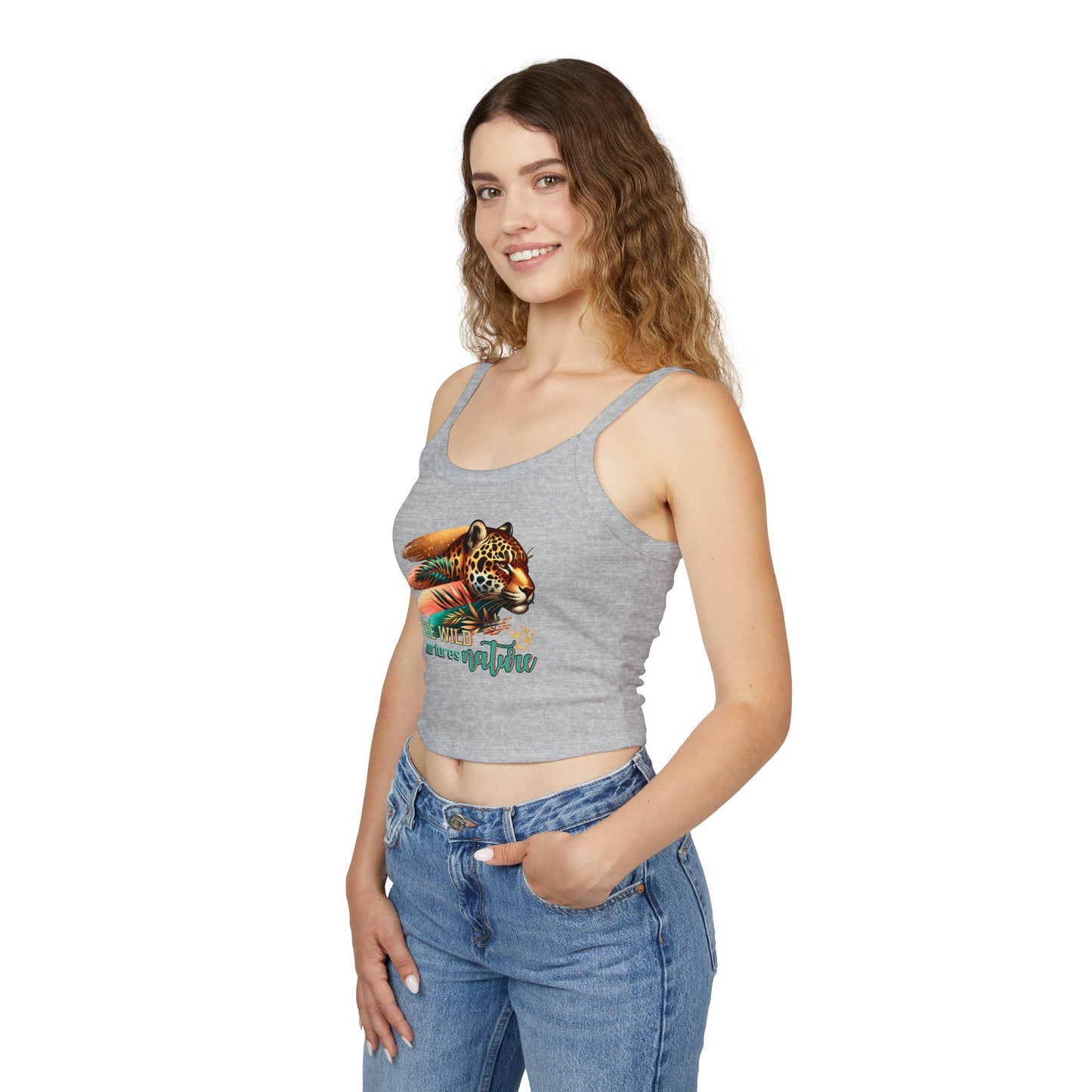 The Wild Nurtures - Women's Spaghetti Strap Tank Top