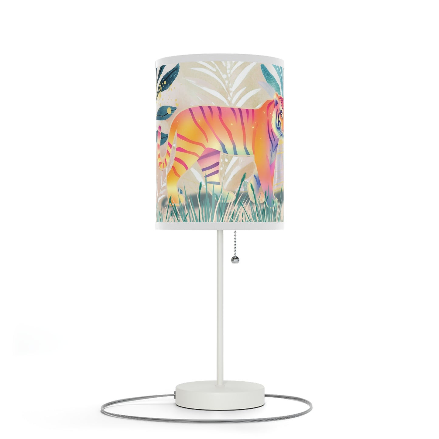 Tiger Talks Lamp on a Stand