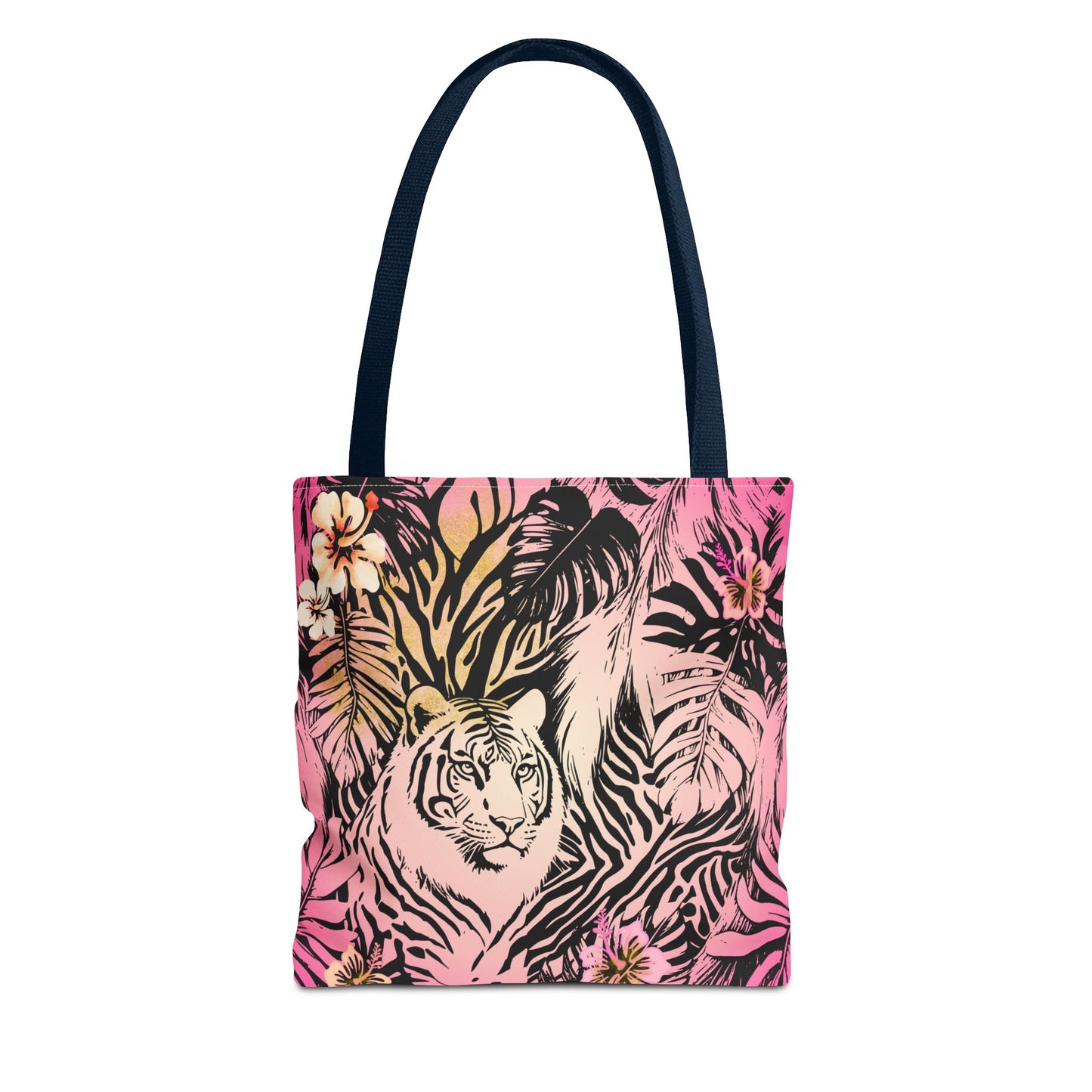 Flamingo Tiger Tote Bag (AOP)