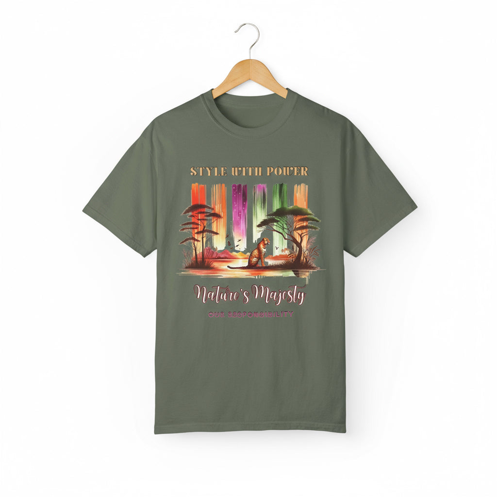 Jaguar Nature's Majesty T-shirt🐅🌴