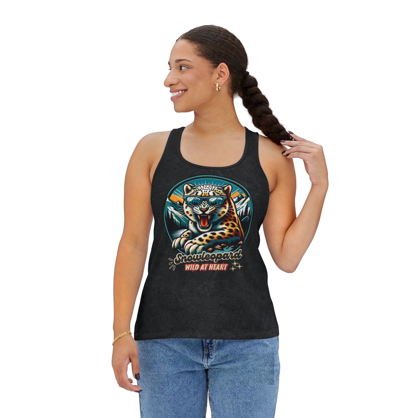 Snowleopard - WILD AT HEART Tank Top (AOP)