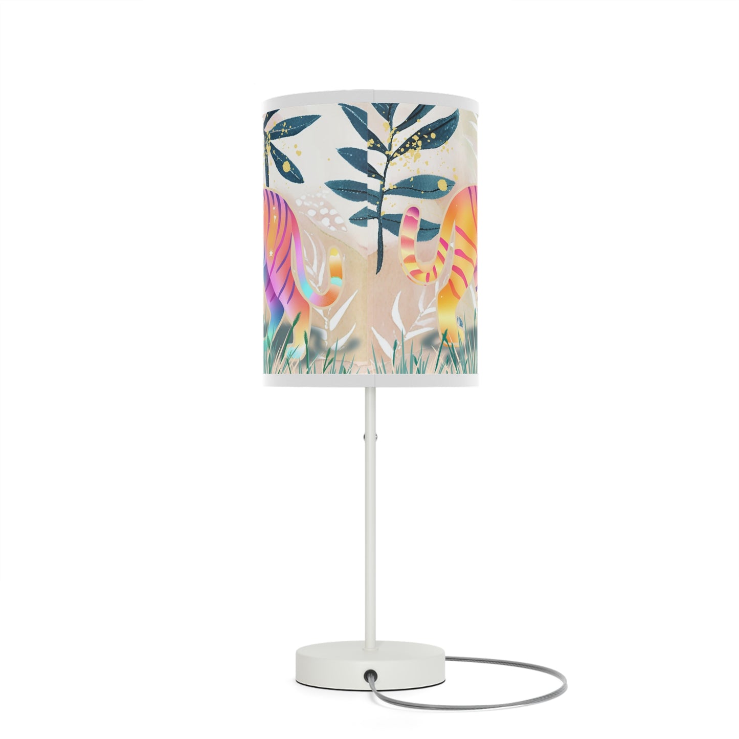 Tiger Talks Lamp on a Stand