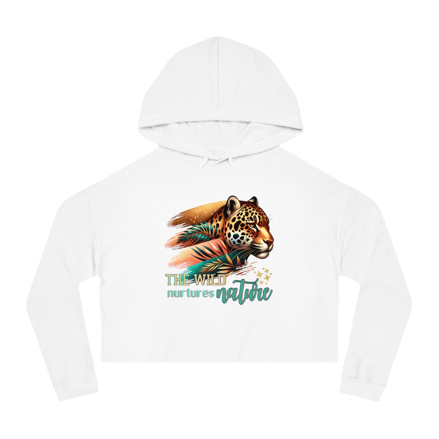 Wild Nurtures Nature Cropped Hoodie