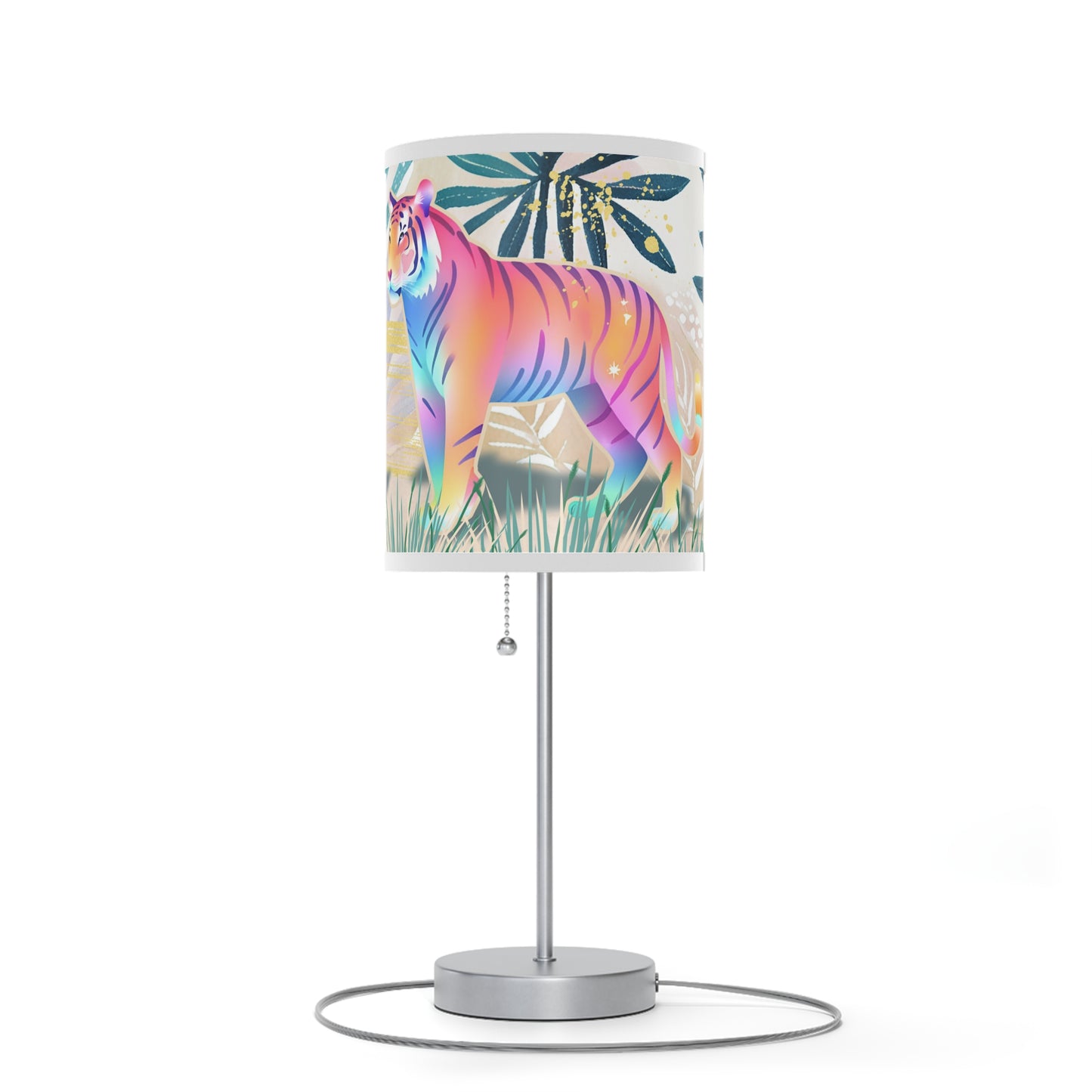Tiger Talks Lamp on a Stand