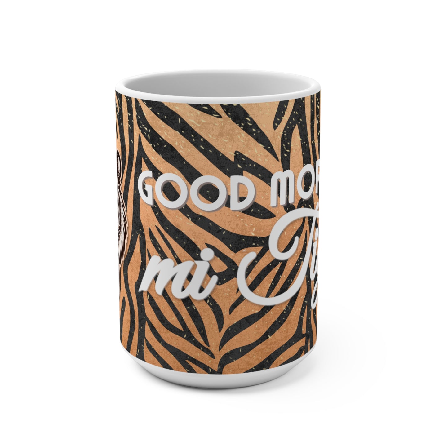 Chic in Stripes copper Mug 15oz