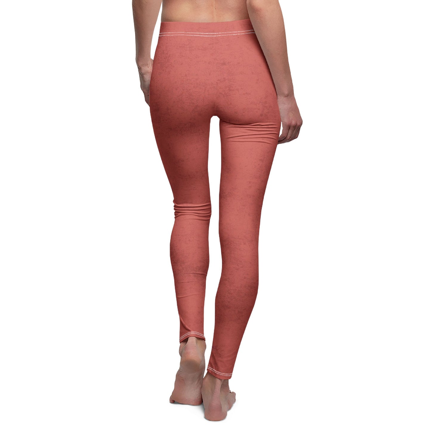 Copy of Leggings Women's Mid-rise Casual grunge persian red
