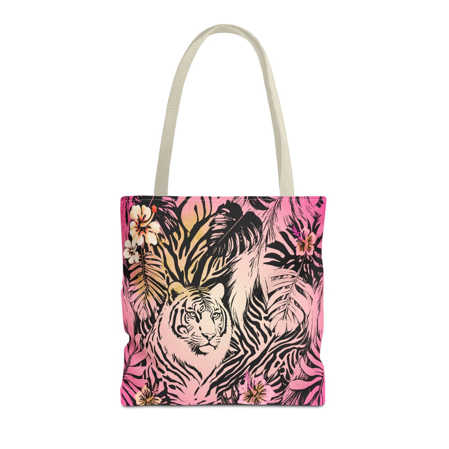 Flamingo Tiger Tote Bag (AOP)