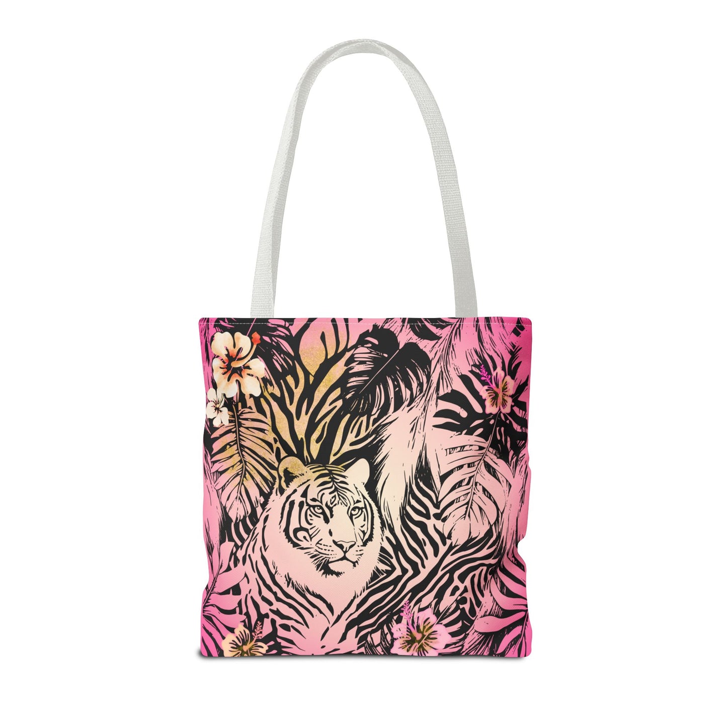 Flamingo Tiger Tote Bag (AOP)