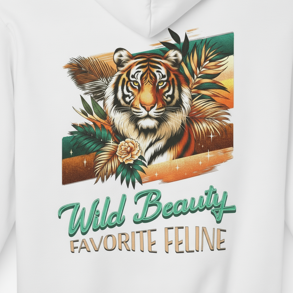 Wild Beauty Tiger Hoodie