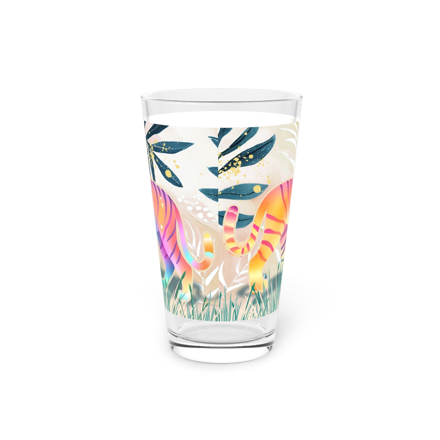 Tiger Talk Pint Glass