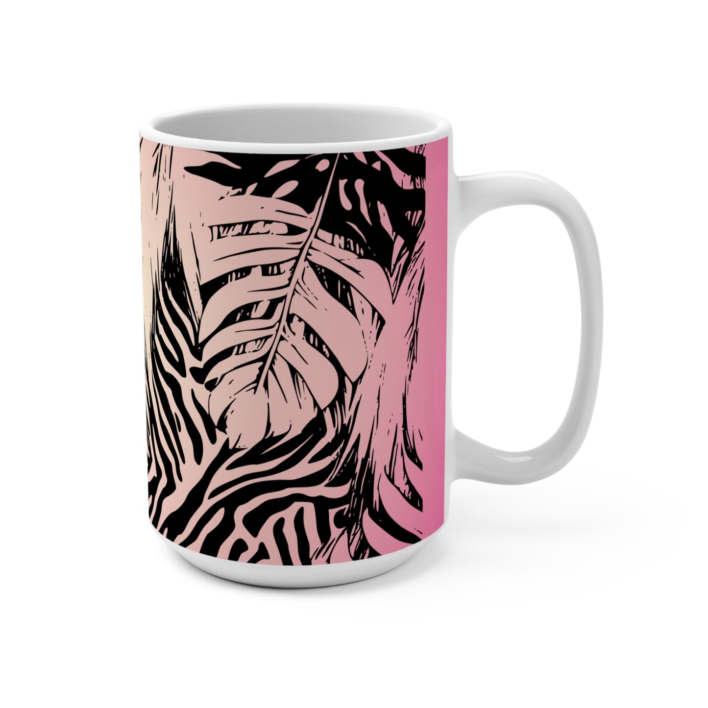 Flamingo Tiger Mug 15oz