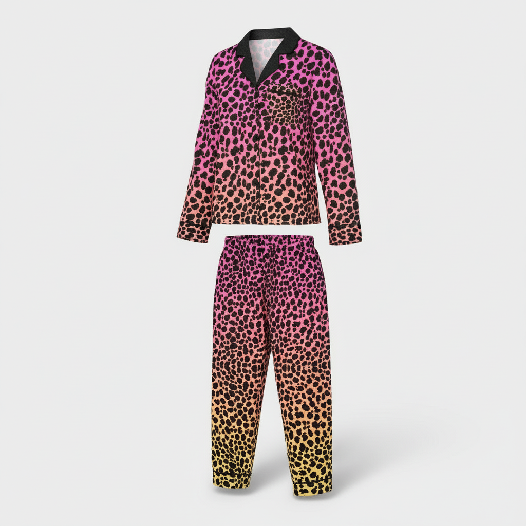 Jaguar de Luxe Satin Pajamas💎🐆