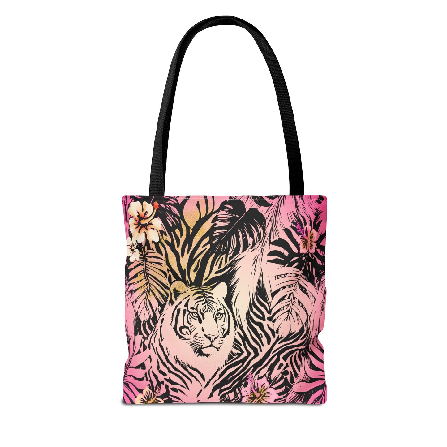 Flamingo Tiger Tote Bag (AOP)