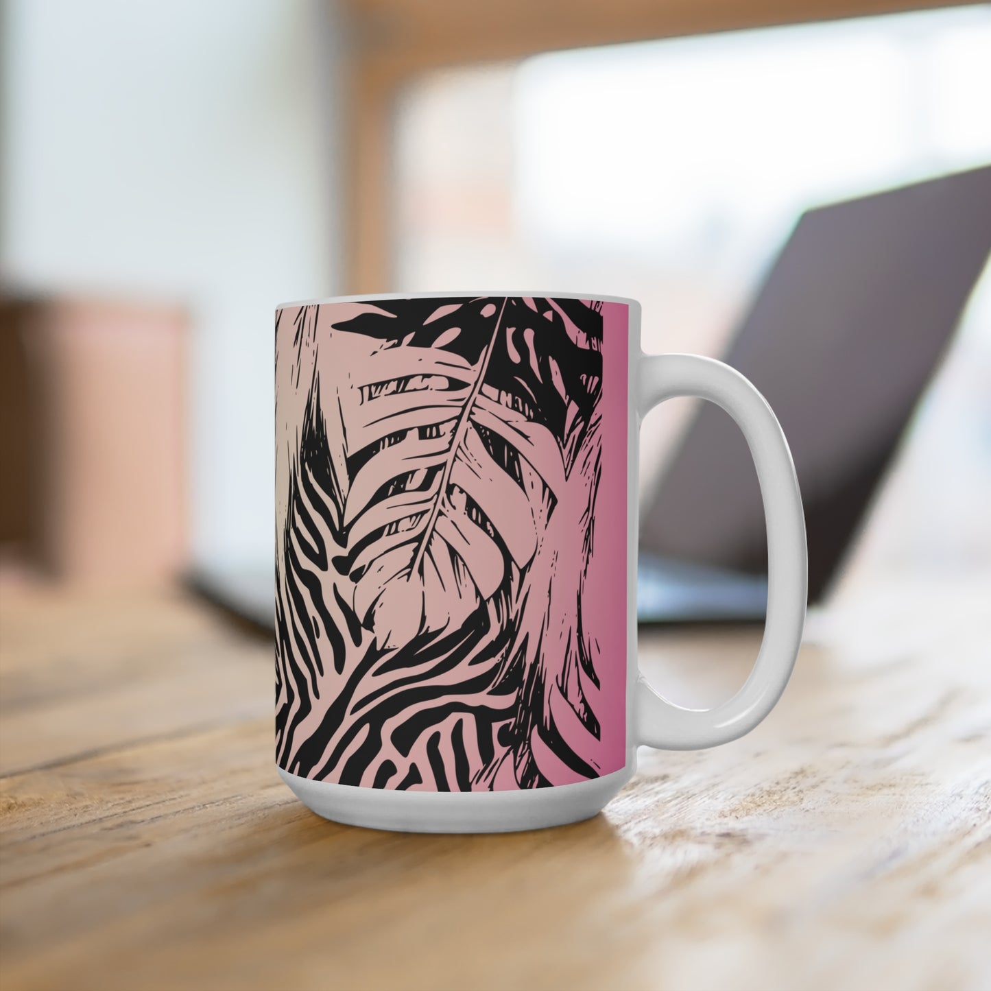 Flamingo Tiger Mug 15oz