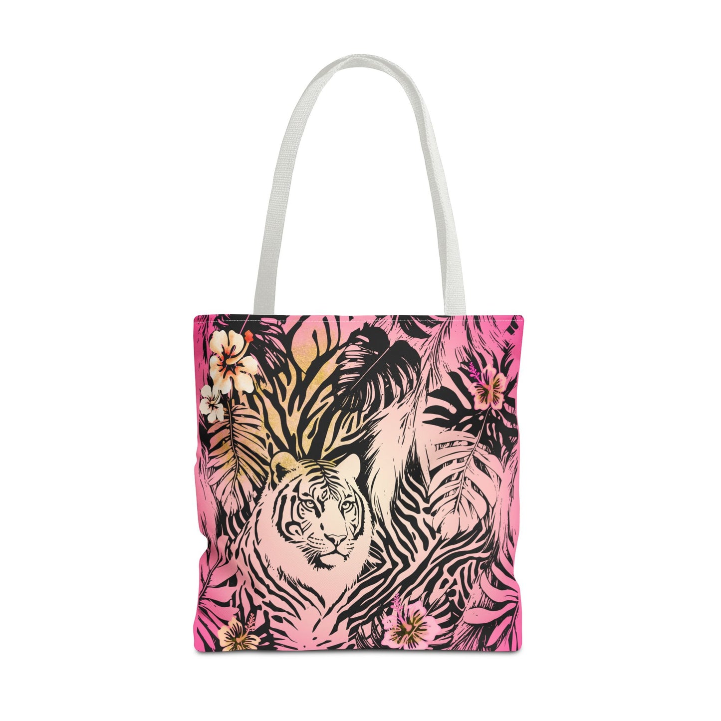 Flamingo Tiger Tote Bag (AOP)