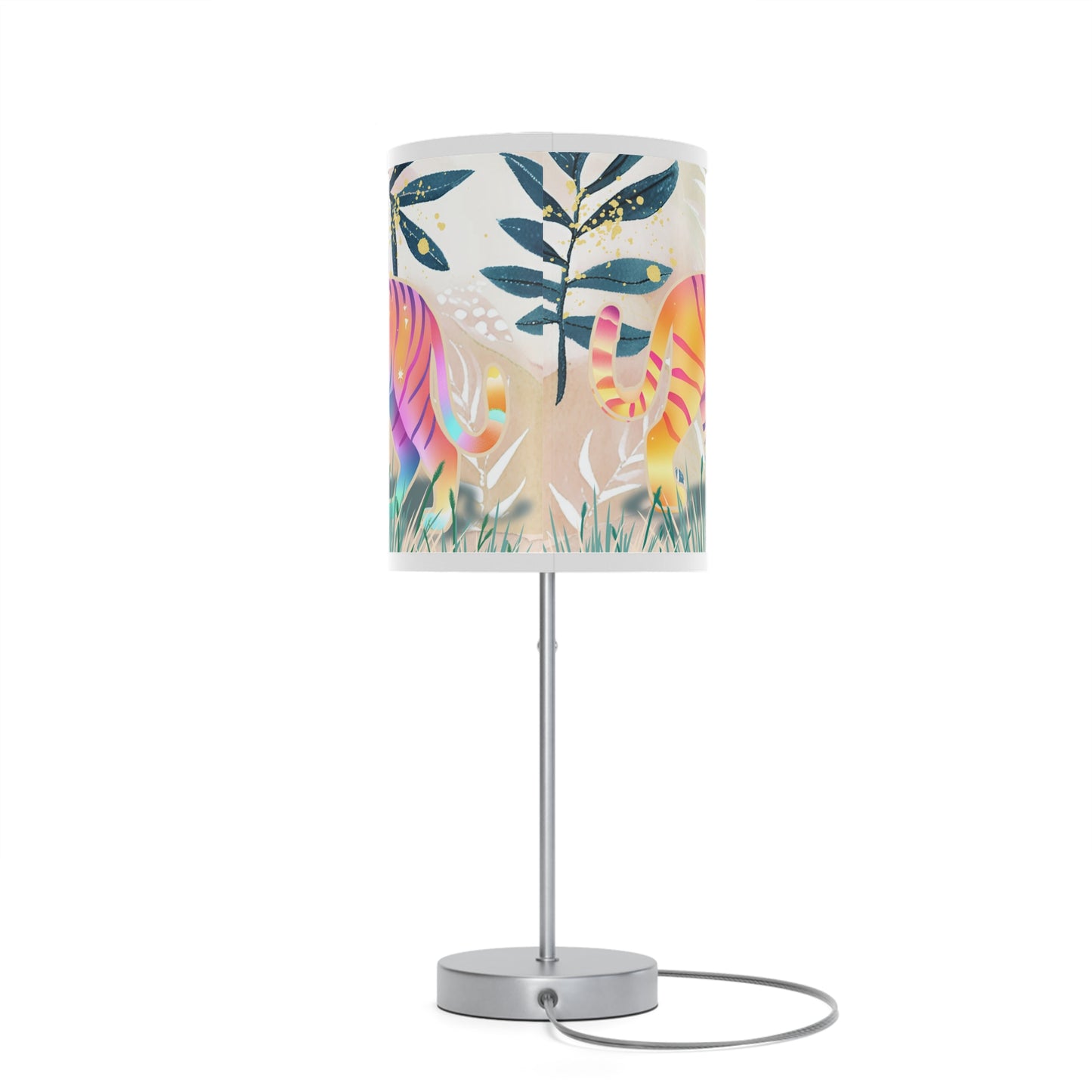 Tiger Talks Lamp on a Stand
