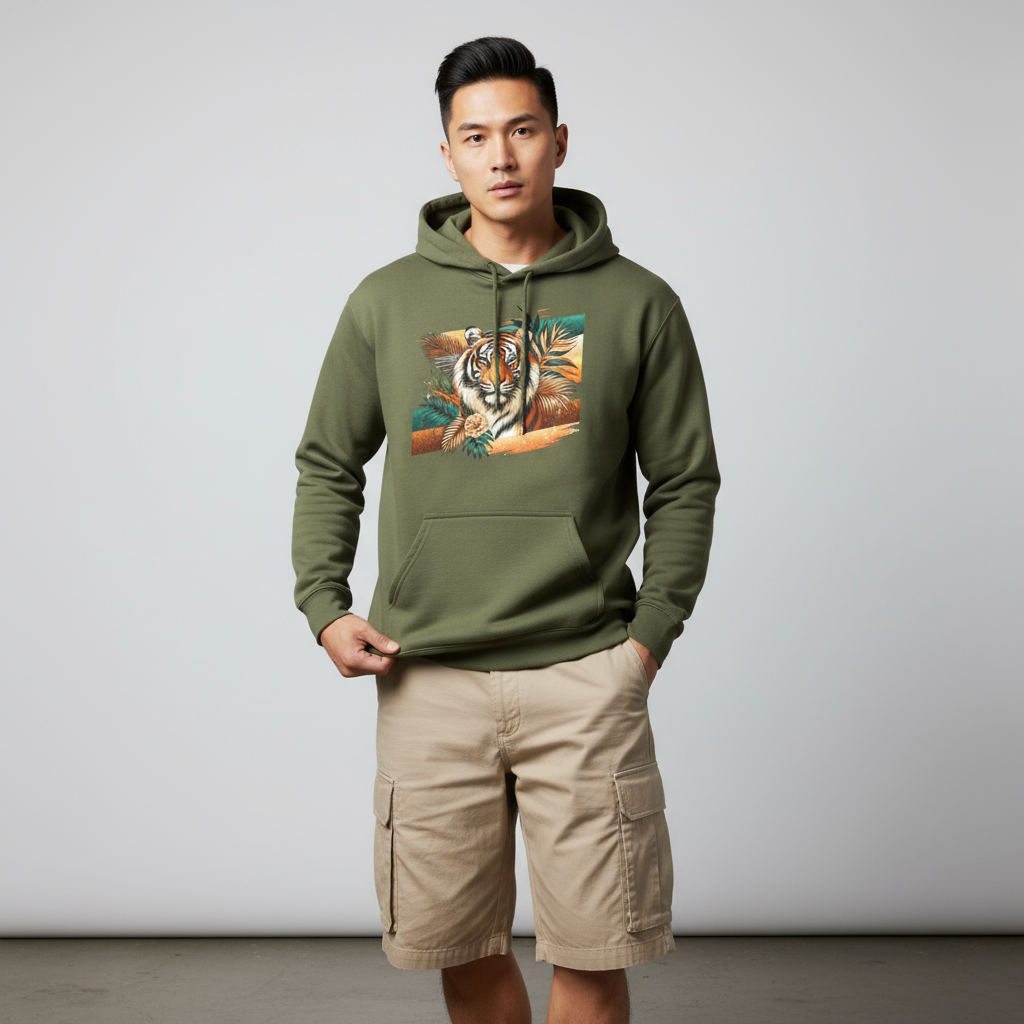 Wild Beauty Tiger Hoodie