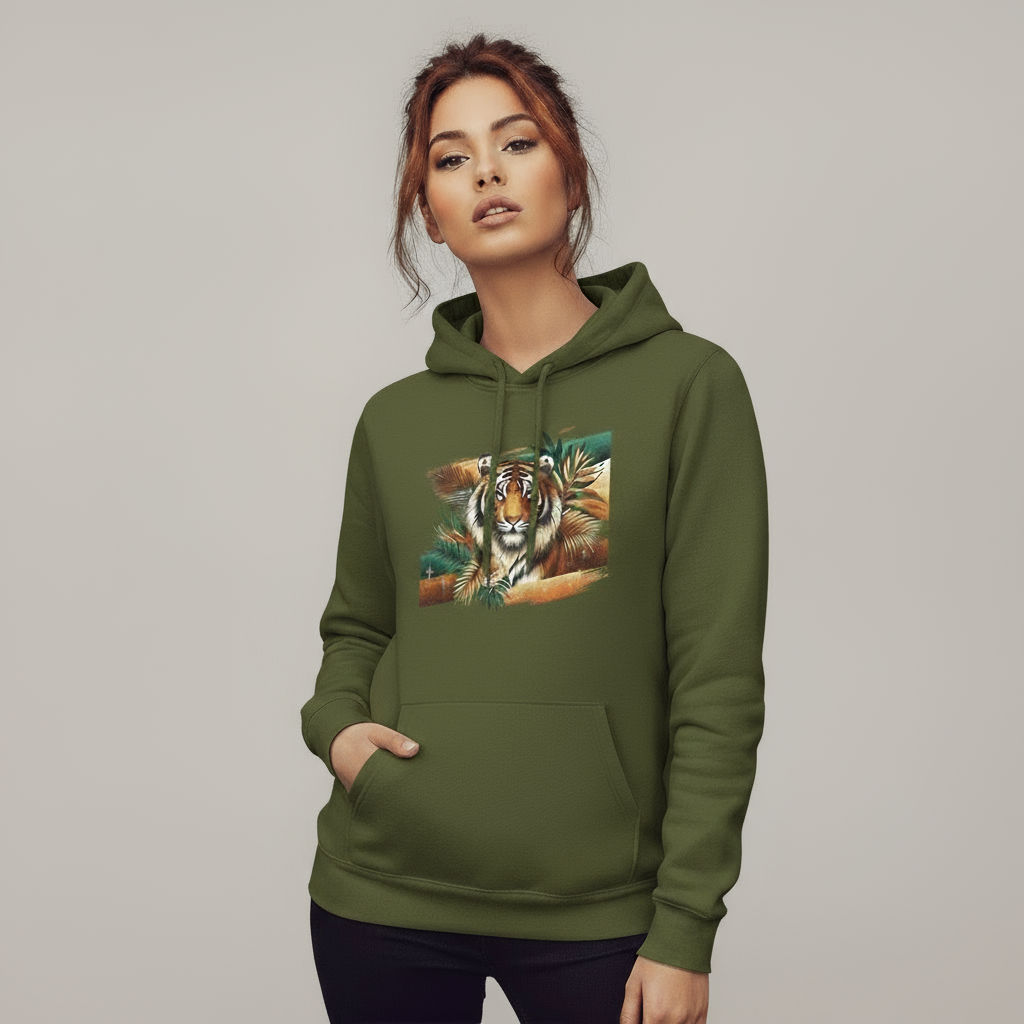 Wild Beauty Tiger Hoodie
