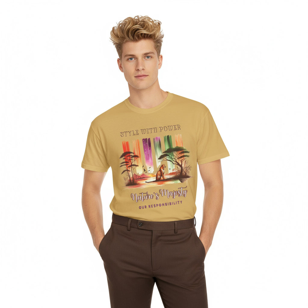 Jaguar Nature's Majesty T-shirt🐅🌴