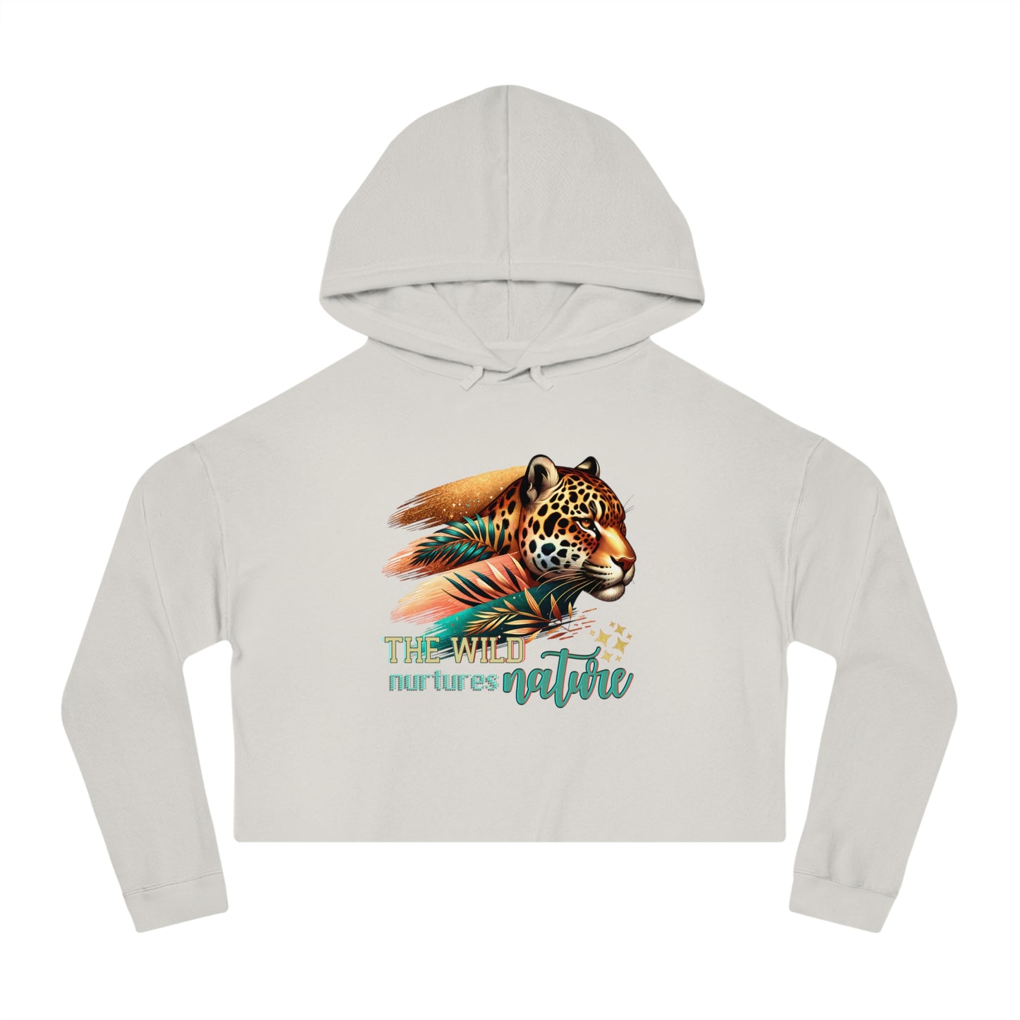 Wild Nurtures Nature Cropped Hoodie