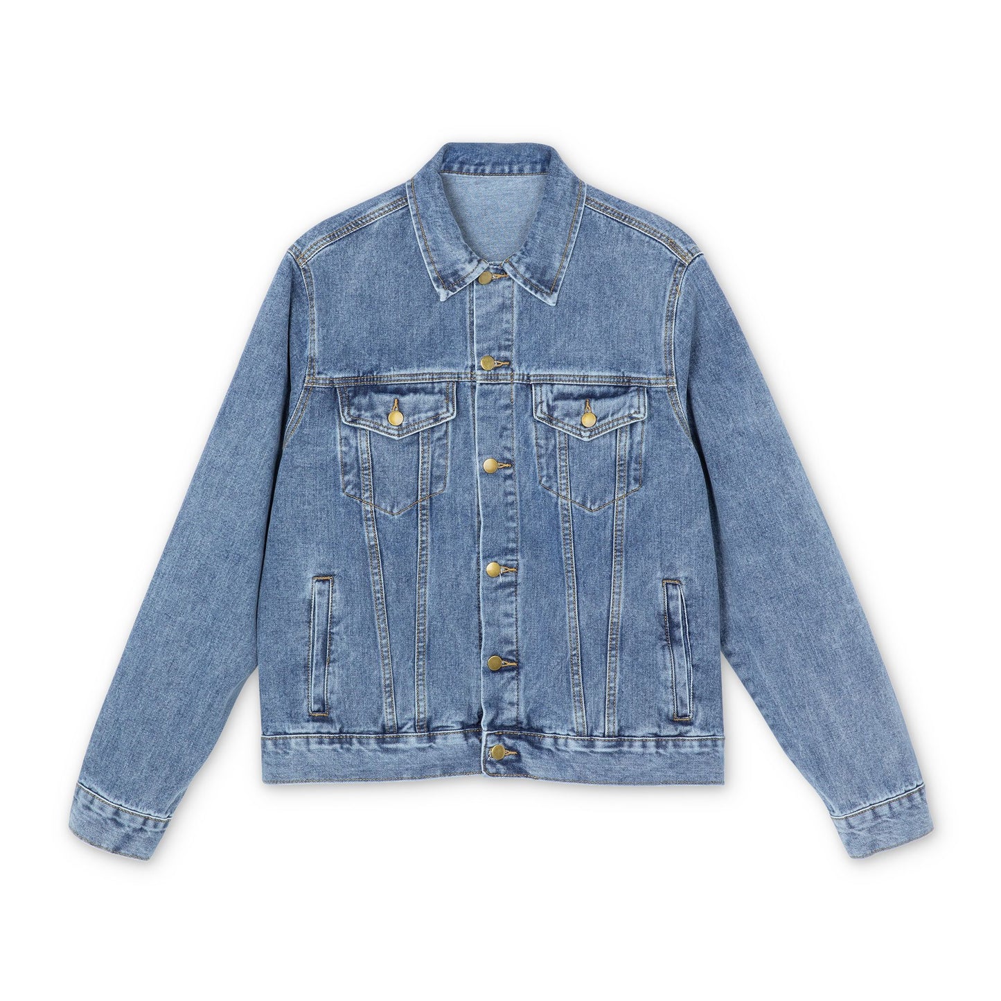 Snowleopard Wild at Heart Men's Denim Jacket