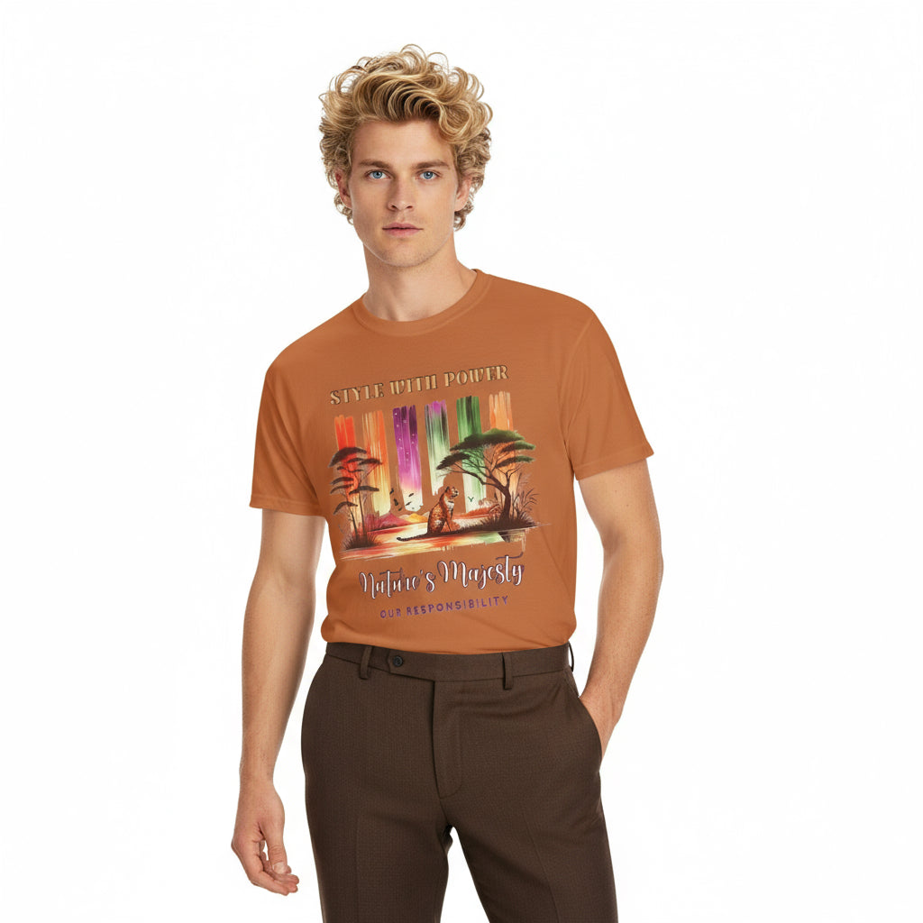 Jaguar Nature's Majesty T-shirt🐅🌴