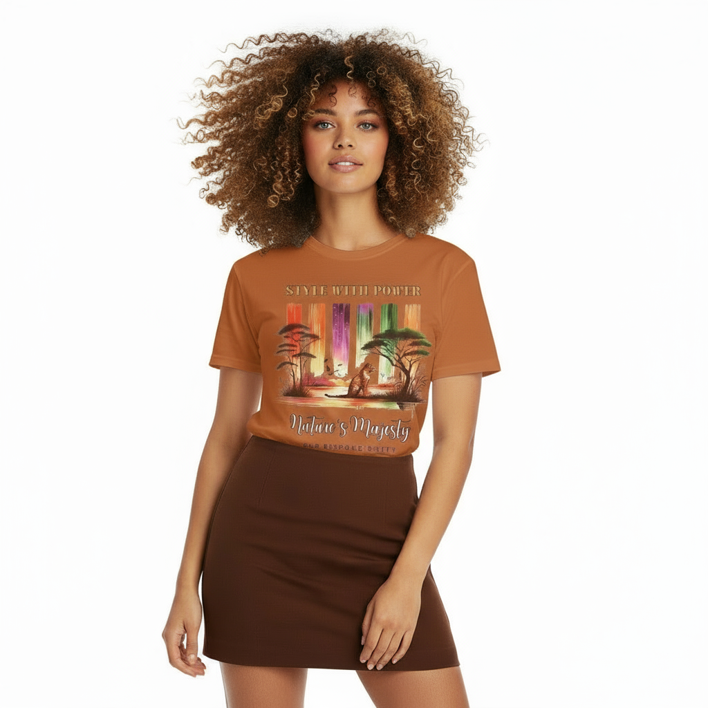 Jaguar Nature's Majesty T-shirt🐅🌴