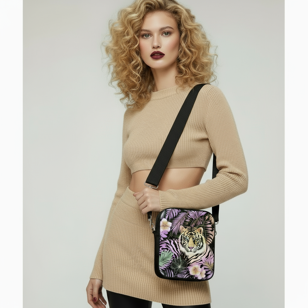 Tigers Jungle Secret Shoulder Messenger Bag🌴🐅