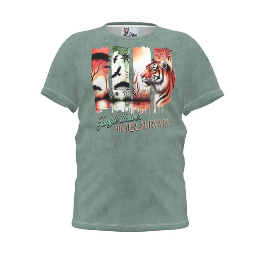 Tiger Survives T Shirt🌿🐅