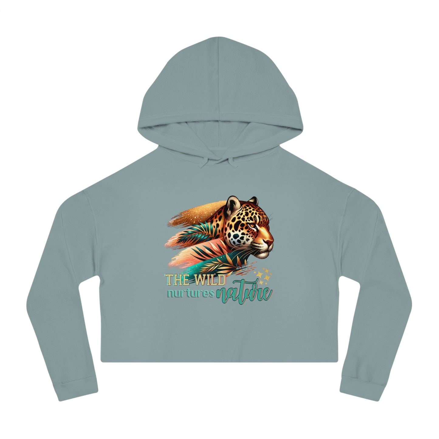 Wild Nurtures Nature Cropped Hoodie