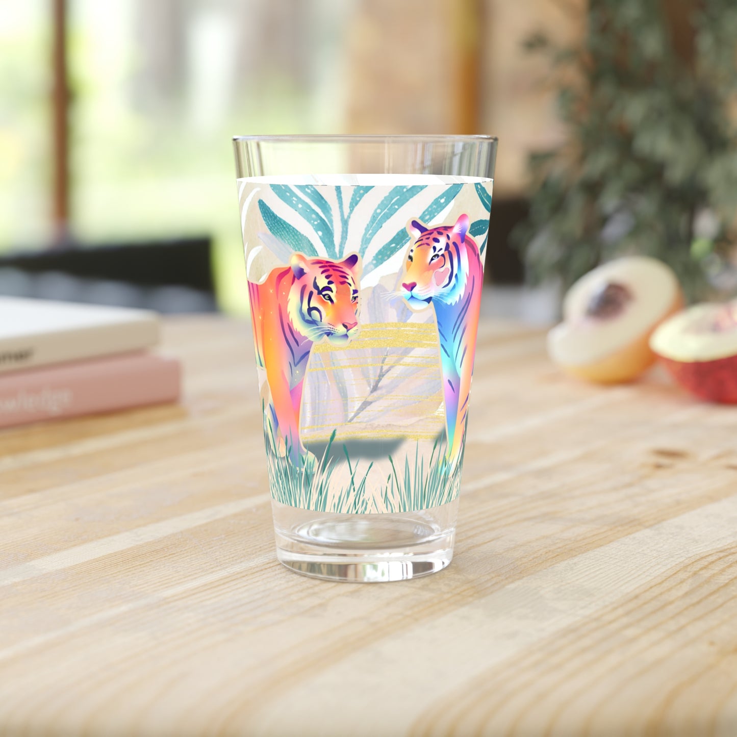 Tiger Talk Pint Glass