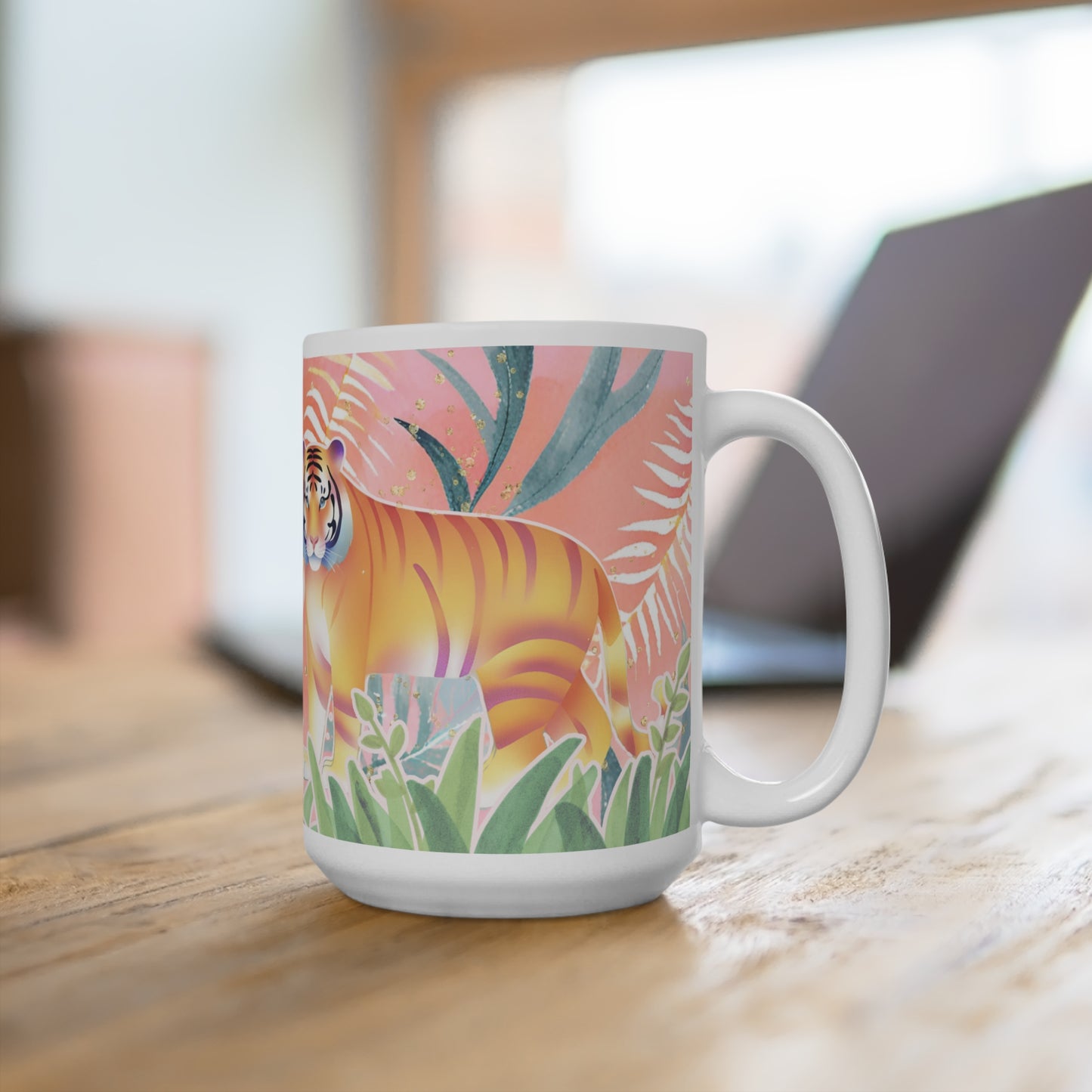 Tigers Talk Mug 15oz