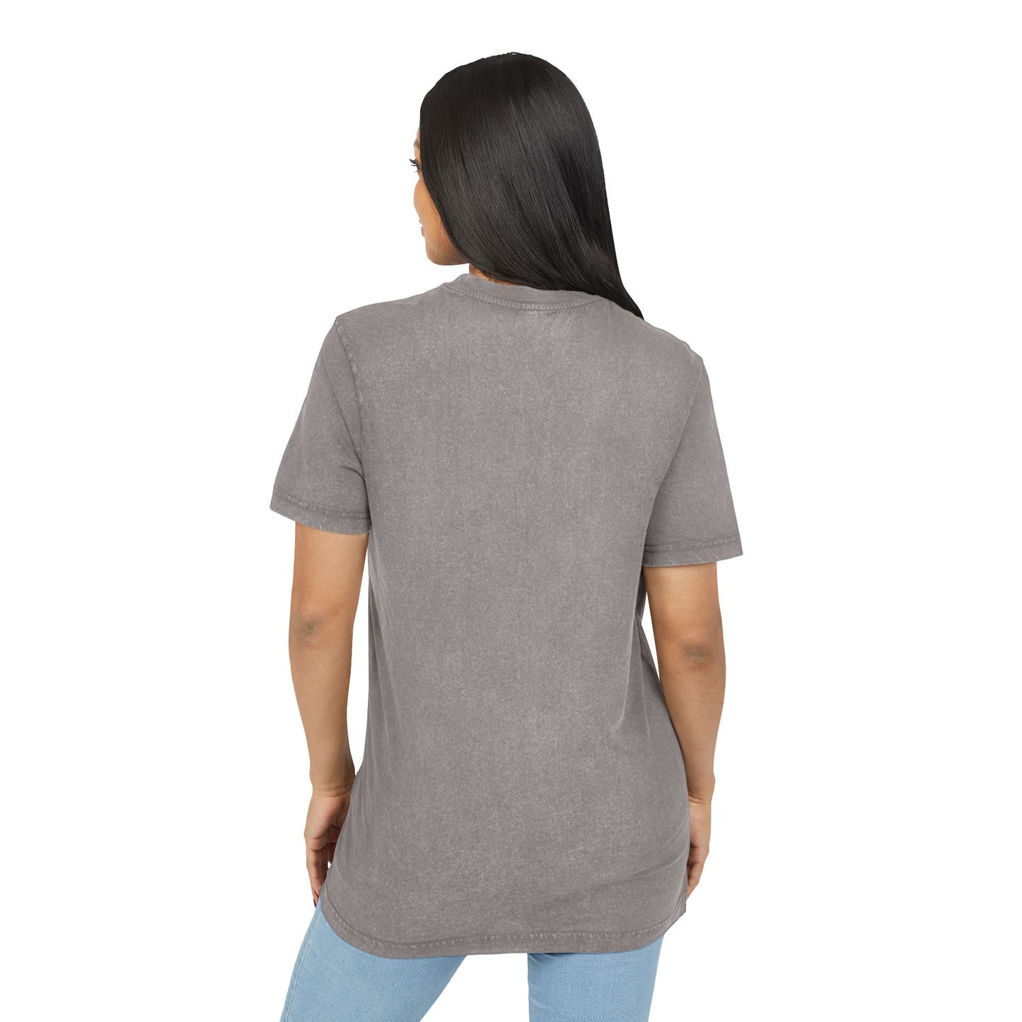 The Wild nurtures Nature Acid Washed Round Neck Tee