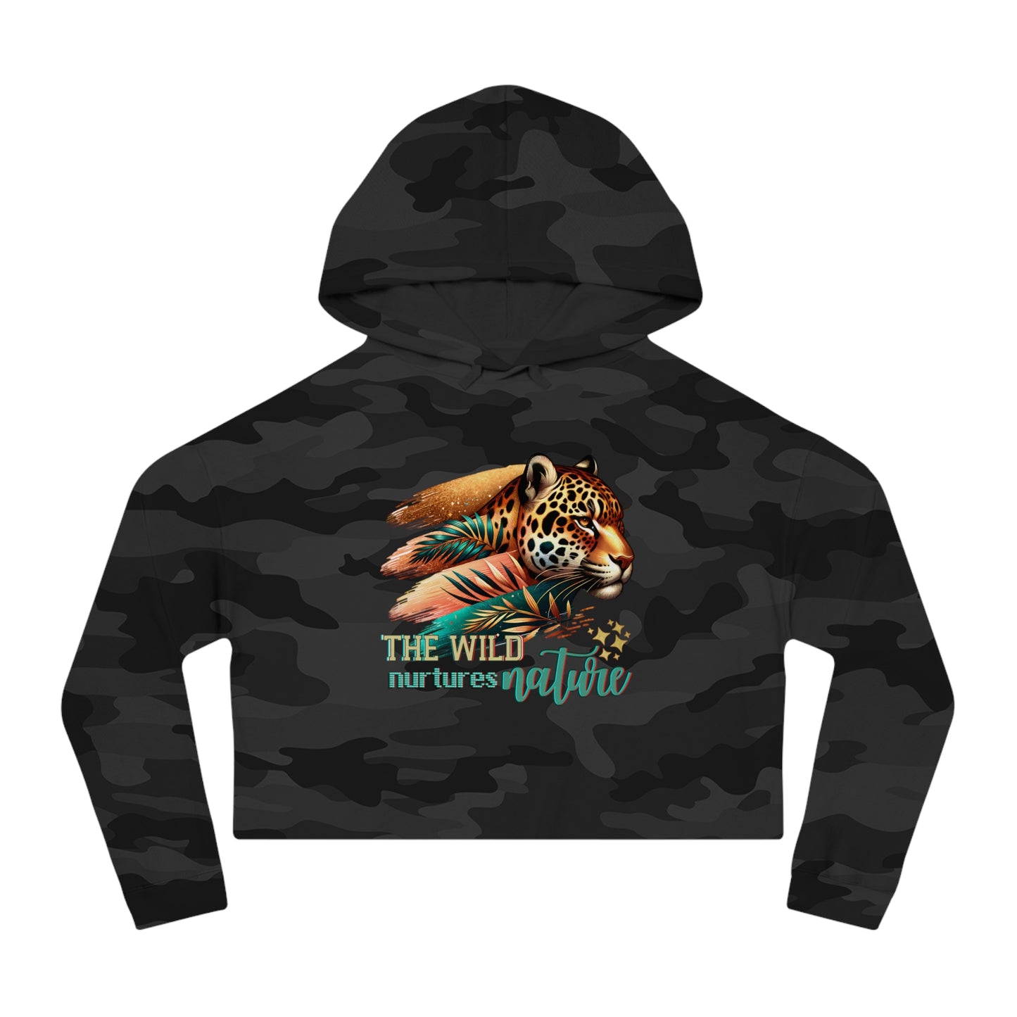Wild Nurtures Nature Cropped Hoodie