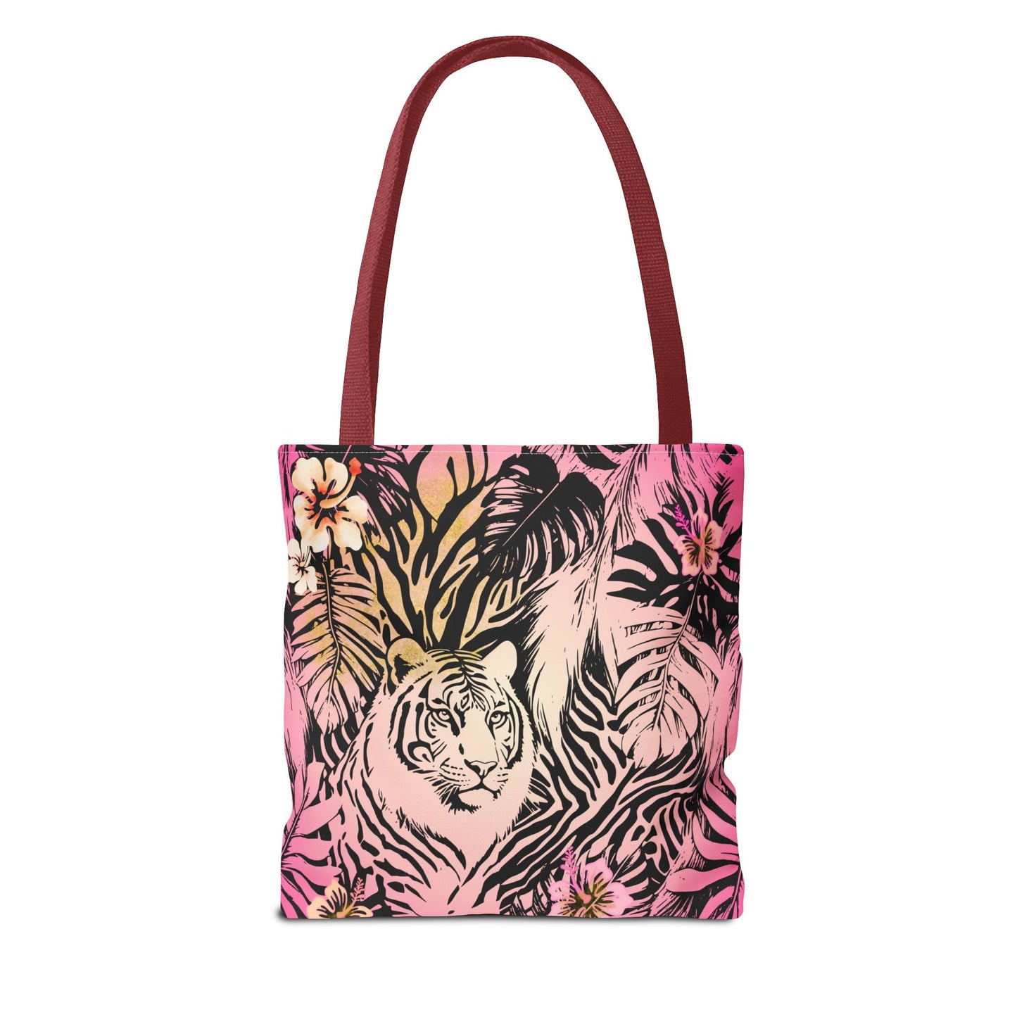 Flamingo Tiger Tote Bag (AOP)
