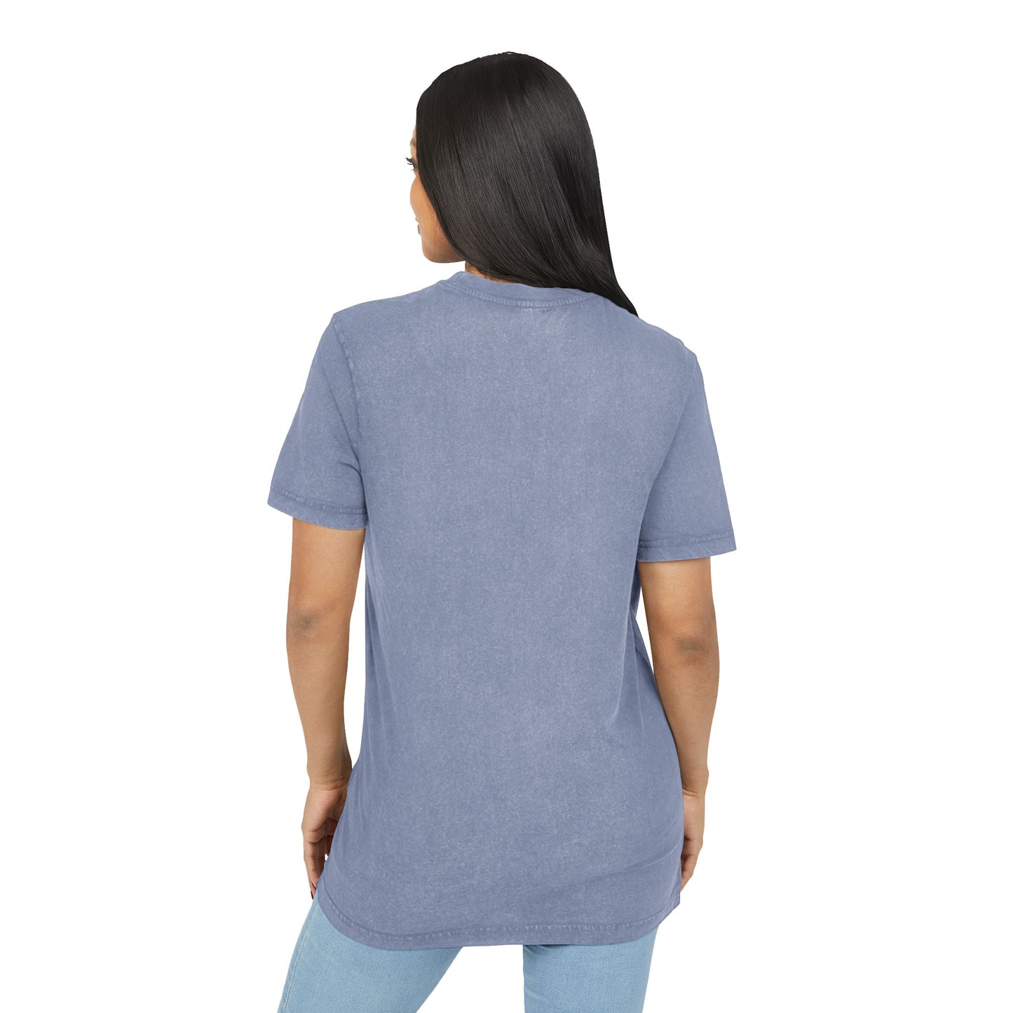 The Wild nurtures Nature Acid Washed Round Neck Tee