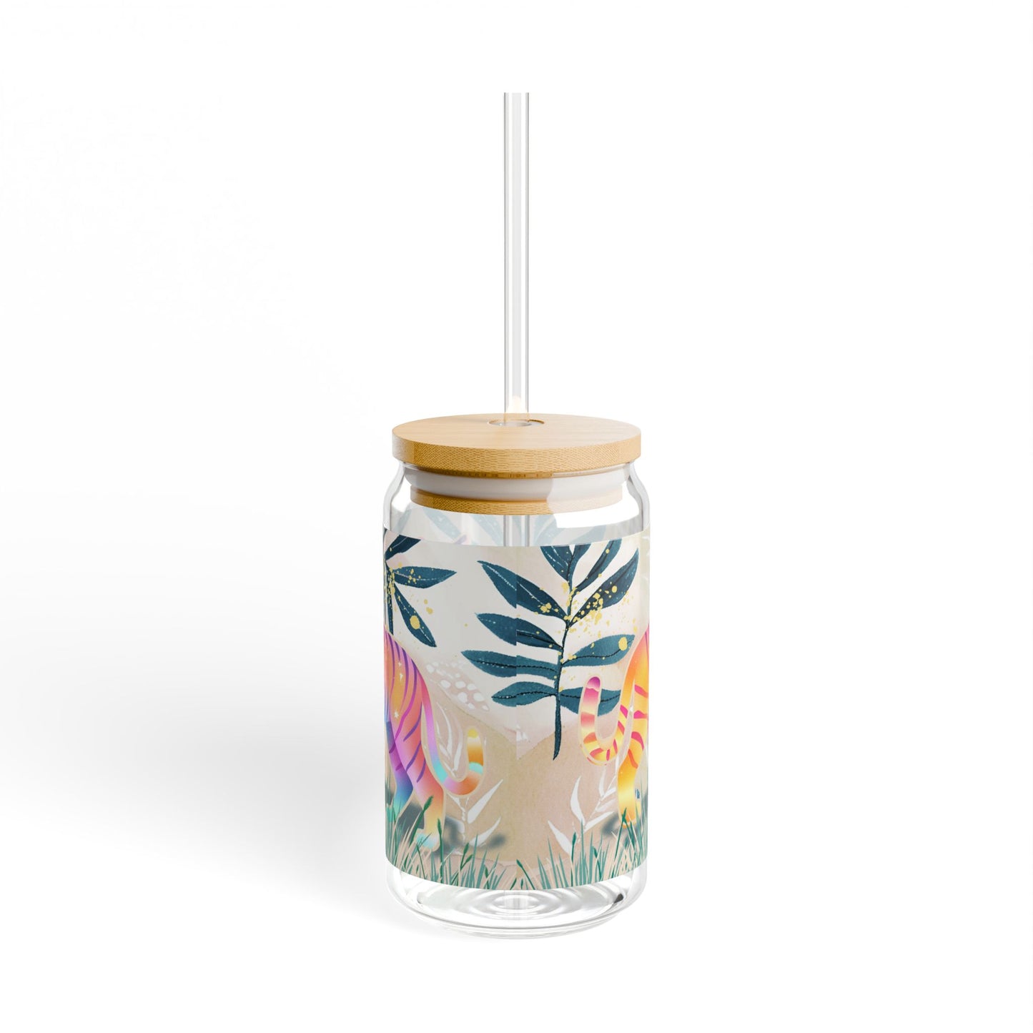 Tiger Talks Sipper Glass, 16oz