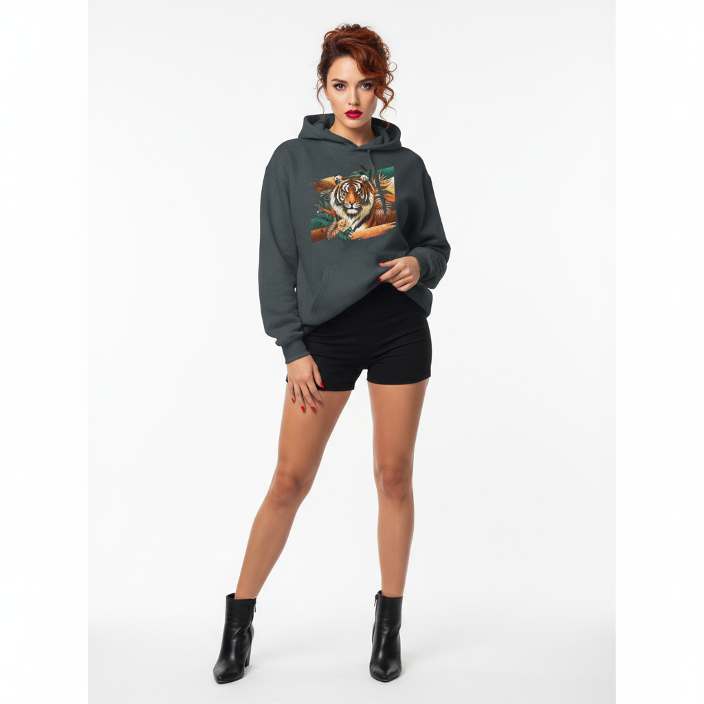 Wild Beauty Tiger Hoodie