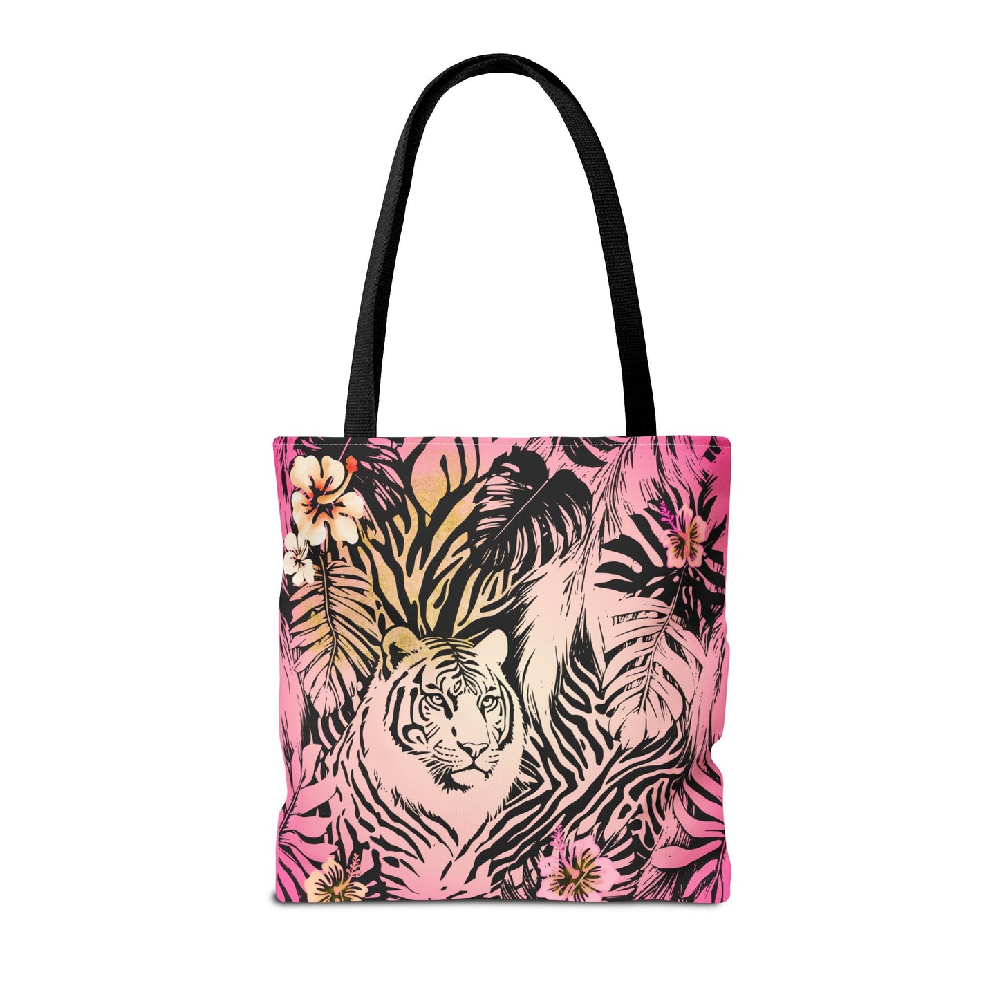 Flamingo Tiger Tote Bag (AOP)