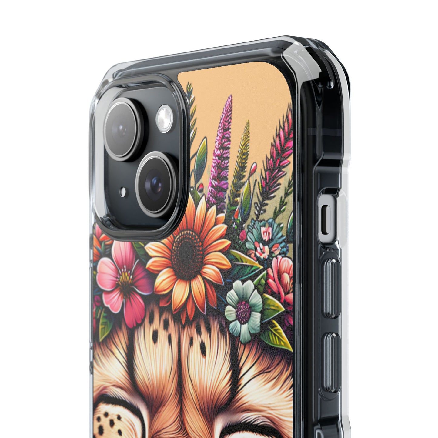 Cheetah Wild Dreams Magnetic Clear Impact Cases