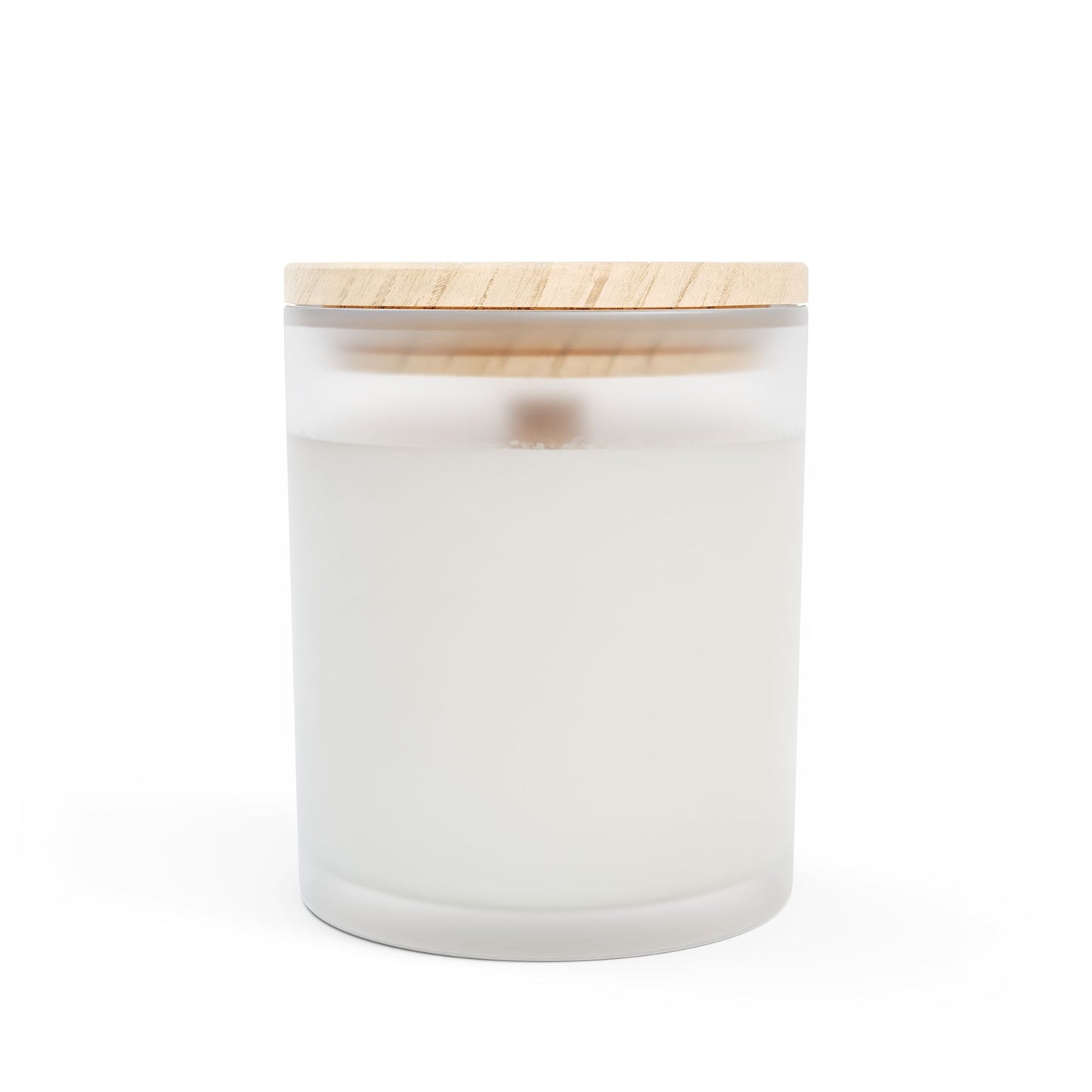 Glow wild like a Tiger - Frosted Glass Candle, 11oz
