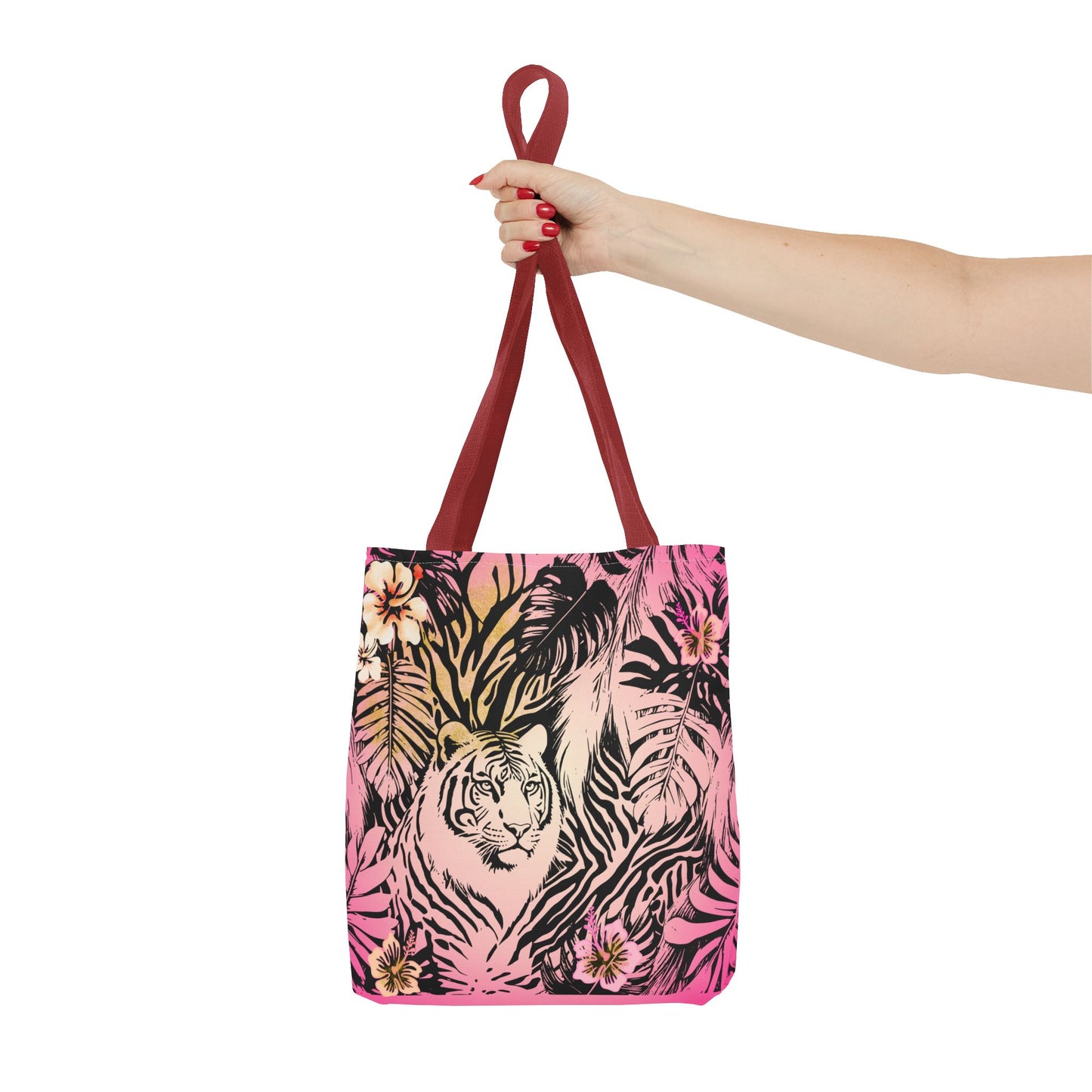 Flamingo Tiger Tote Bag (AOP)