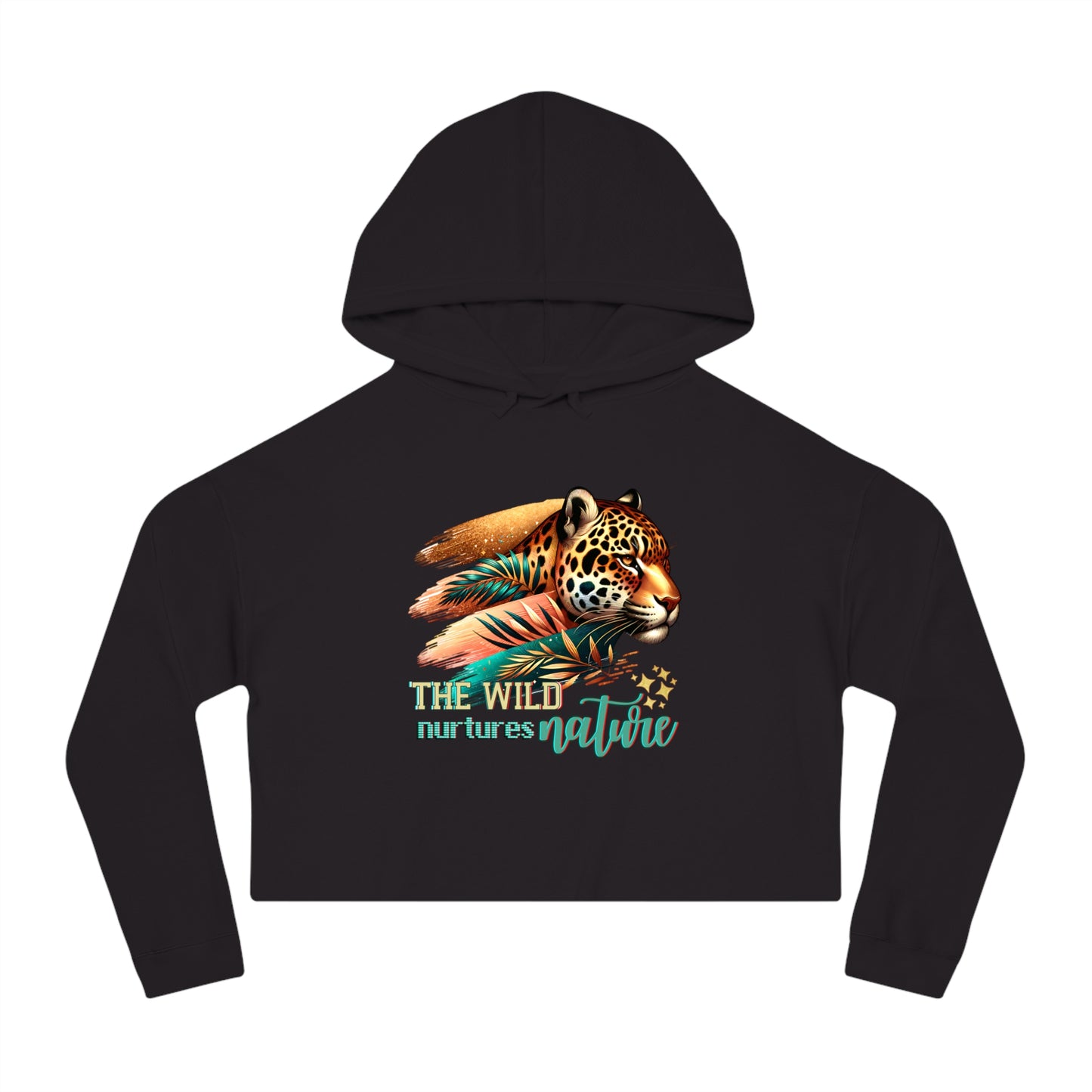 Wild Nurtures Nature Cropped Hoodie