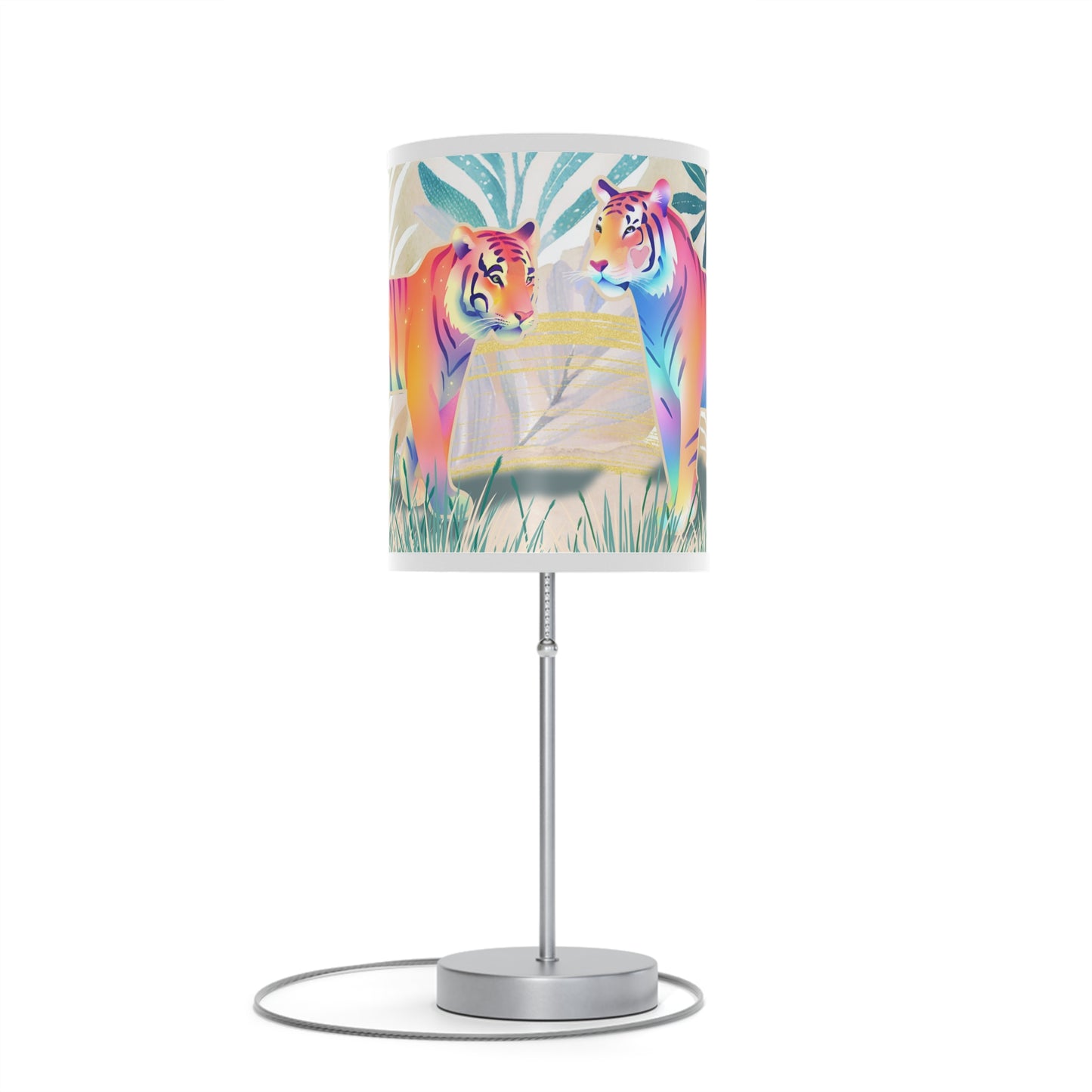 Tiger Talks Lamp on a Stand