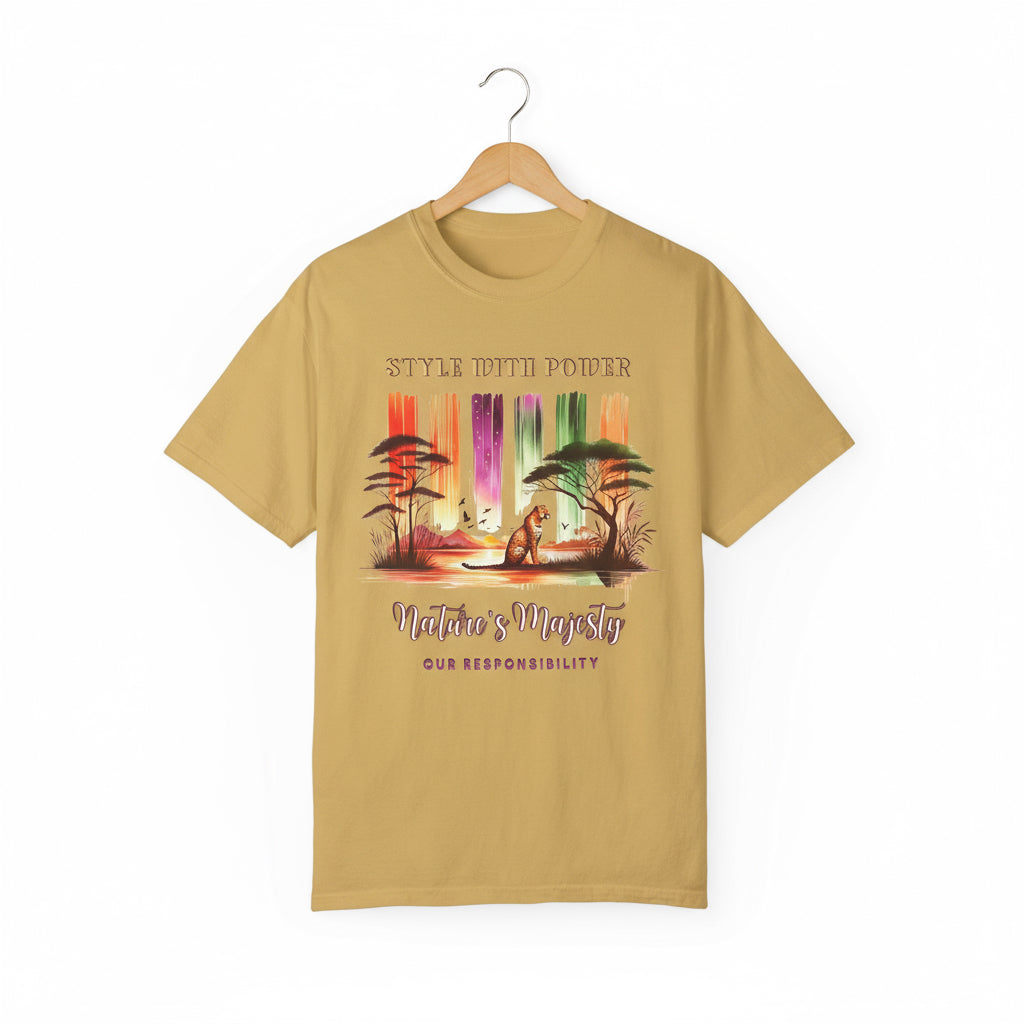 Jaguar Nature's Majesty T-shirt🐅🌴
