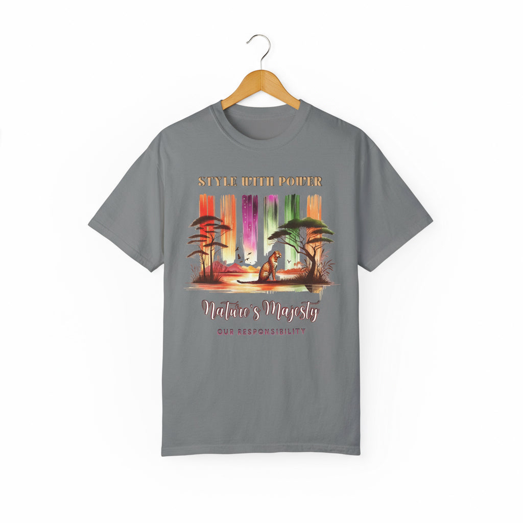 Jaguar Nature's Majesty T-shirt🐅🌴