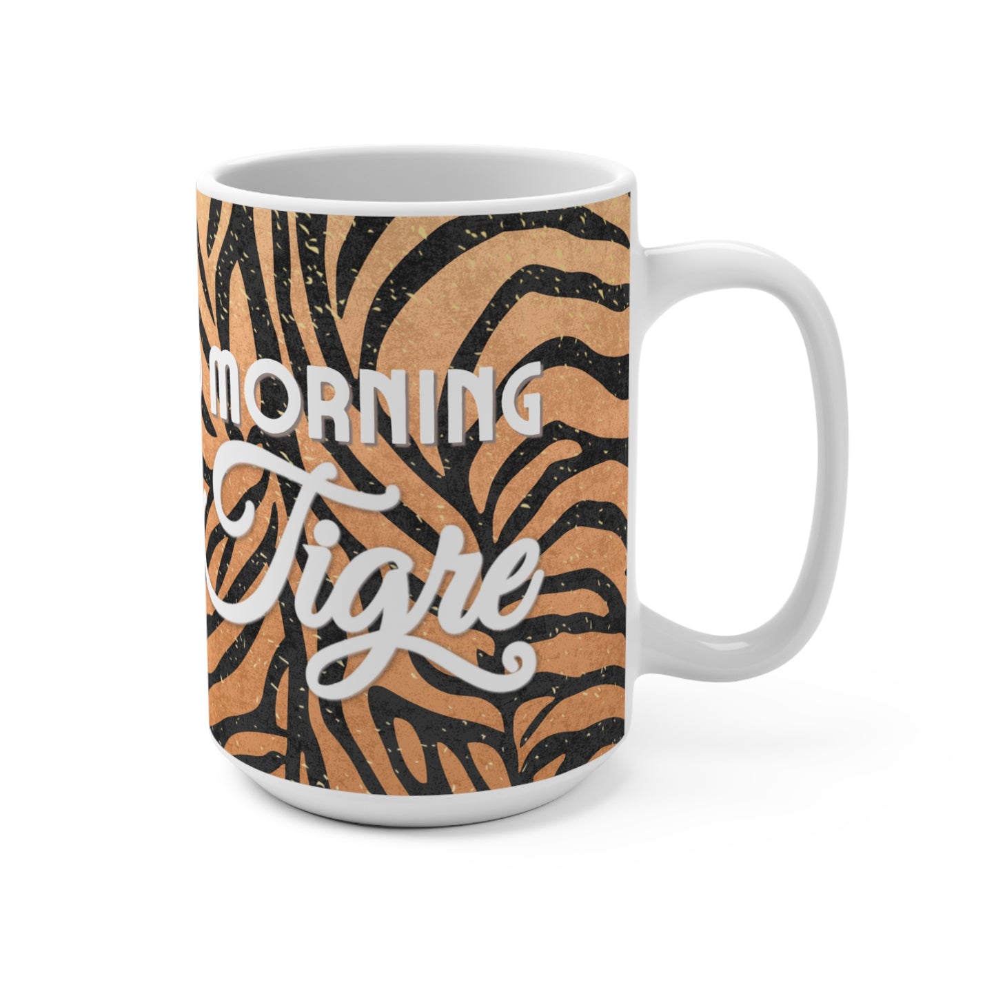 Chic in Stripes copper Mug 15oz