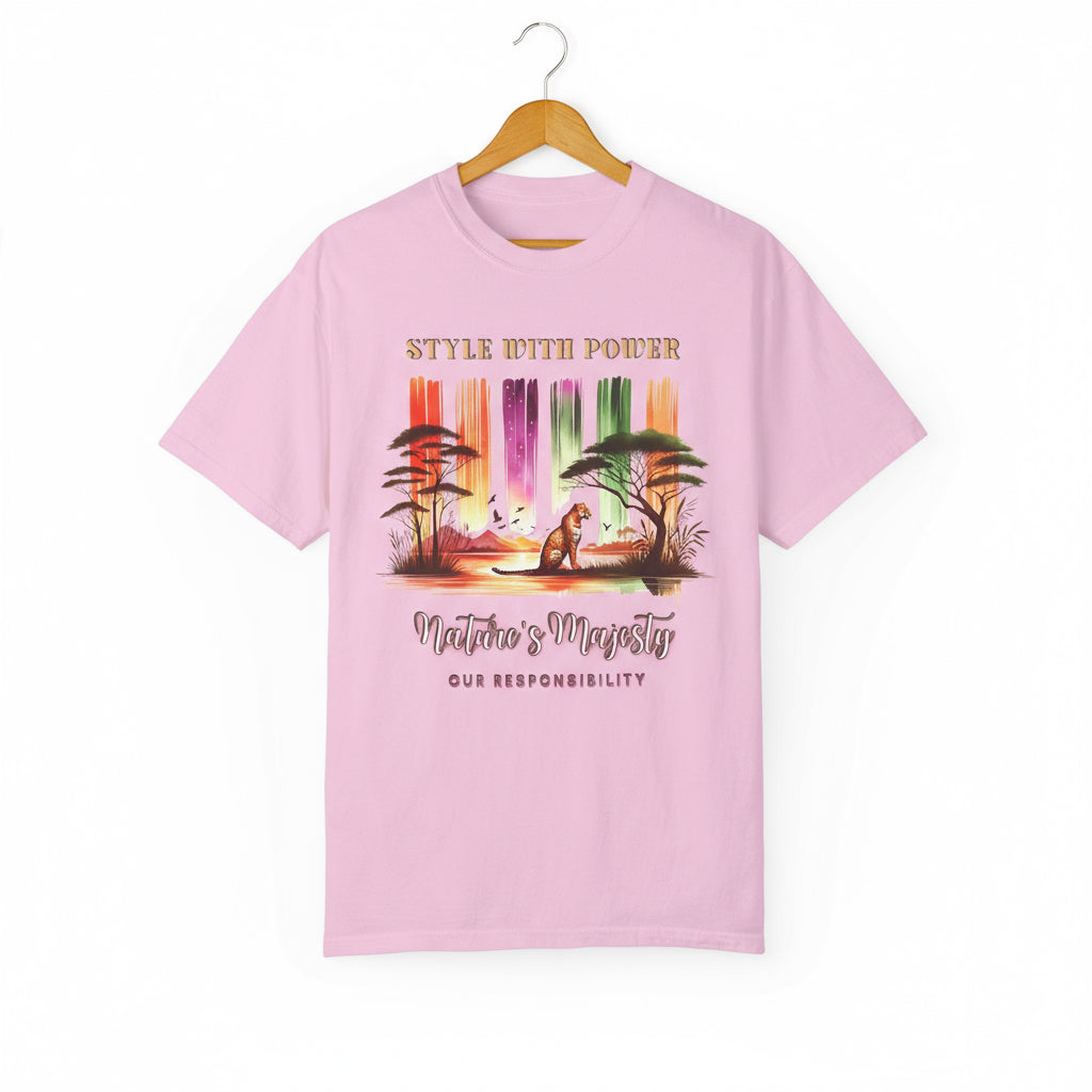 Jaguar Nature's Majesty T-shirt🐅🌴